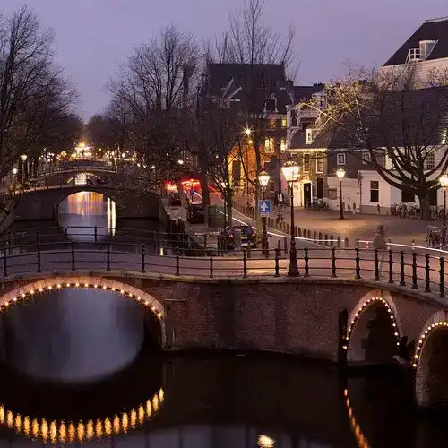 Canaux et ponts d’Amsterdam